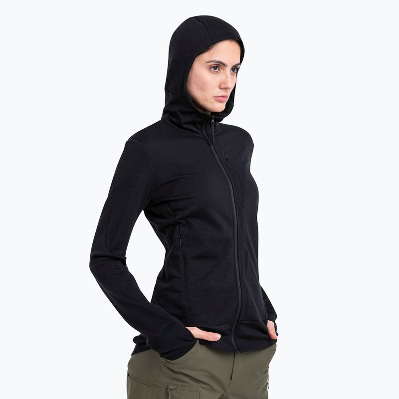 Icebreaker Damen-Trekkingjacke Merino 260 Quantum IV schwarz 4