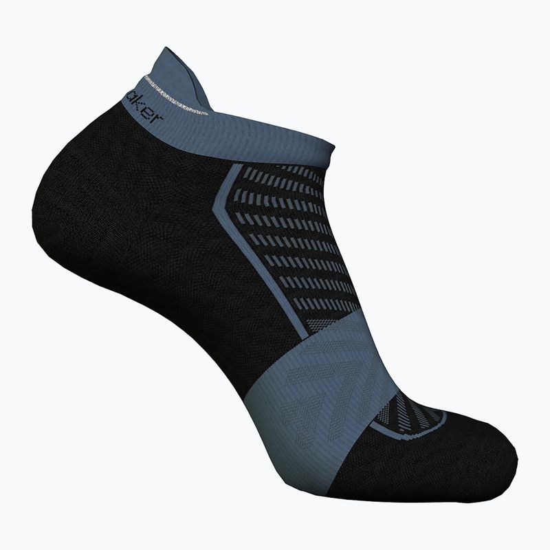 Laufsocken Herren icebreaker Merino Run+ Ultralight Micro black/graphite 2