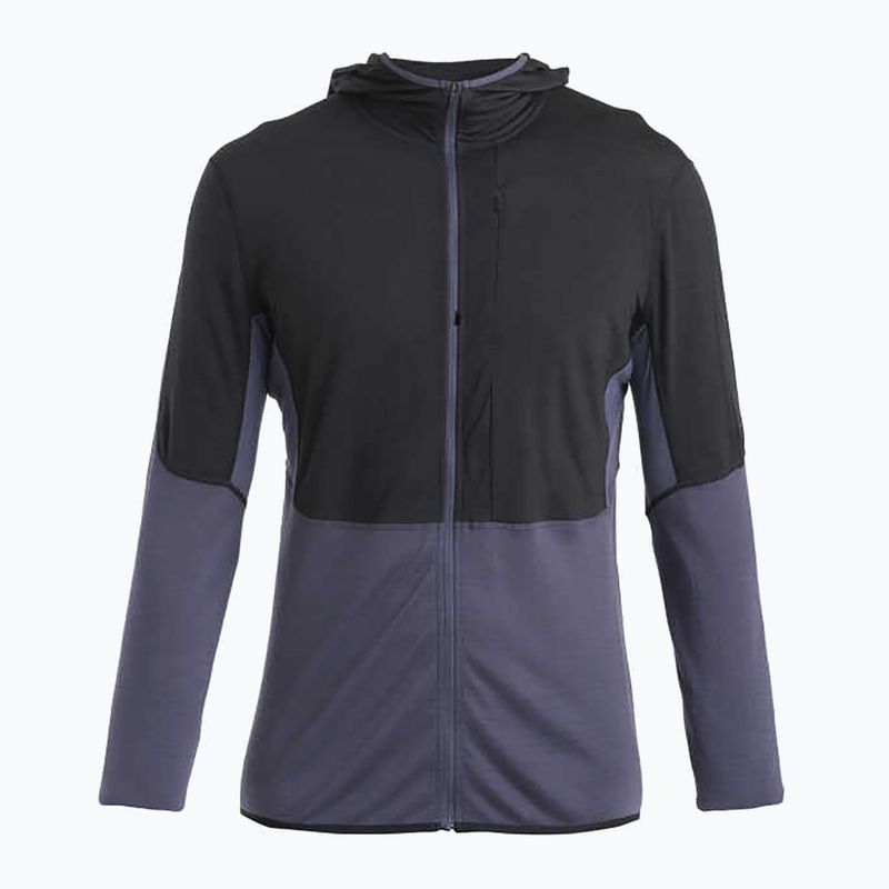 Icebreaker Merino 200 Realfleece™ Descender Herren-Trekkingjacke schwarz/graphit/cb