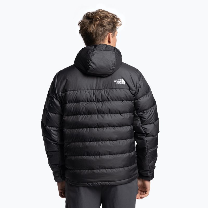 Herren Daunenjacke The North Face Aconcagua 2 Hoodie schwarz NF0A4R26JK31 4