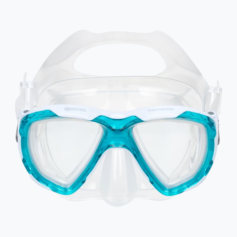 Mares Trygon Schnorchelmaske klar blau 411262 2