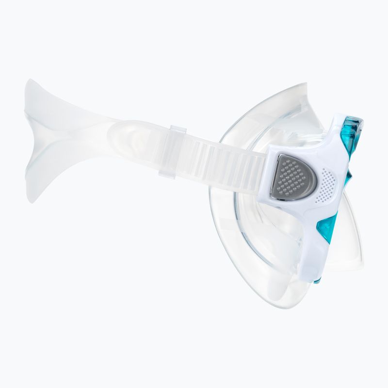 Mares Trygon Schnorchelmaske klar blau 411262 3
