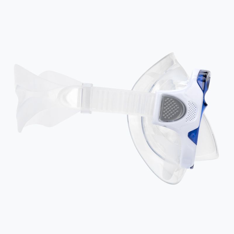 Mares Trygon Schnorchelmaske klar und navy blau 411262 3