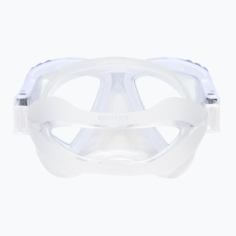 Mares Trygon Schnorchelmaske klar und navy blau 411262 5