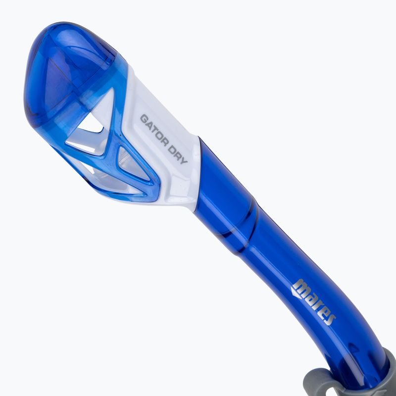 Mares Gator Dry Schnorchel blau 411522 2