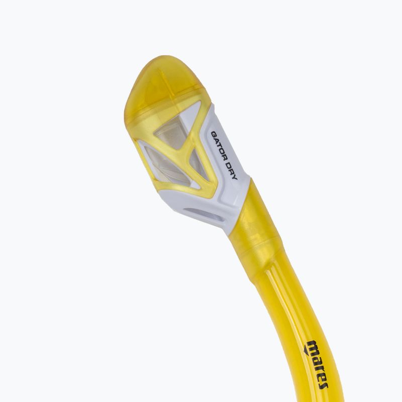 Mares Gator Dry gelb Schnorchel 411522 2