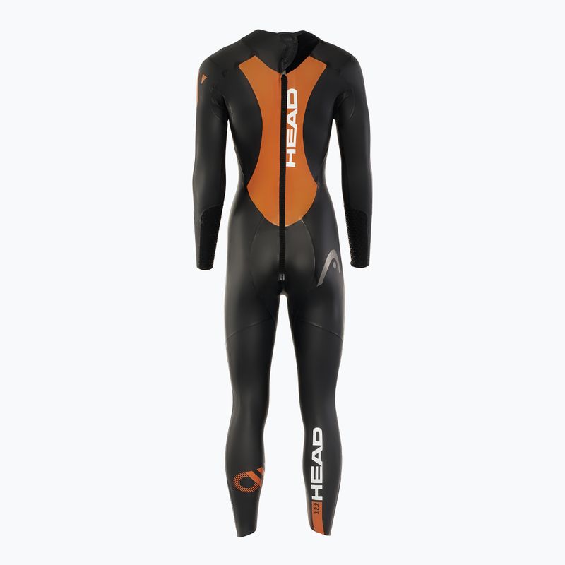 Women's Triathlon Schaum HEAD Ow Shell Fs 3.2.2 schwarz/orange 2