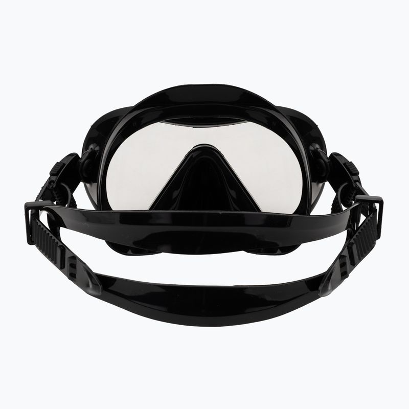 Mares Vento schwarz/schwarze Schnorchelmaske 4