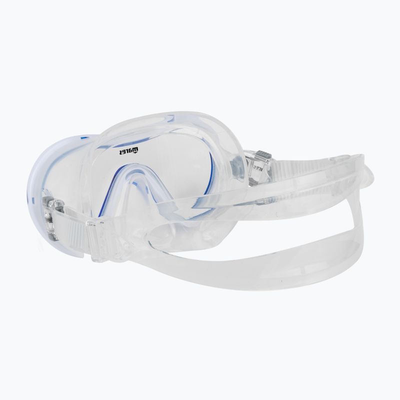 Mares Vento SC Schnorchelmaske klar blau 411240 4