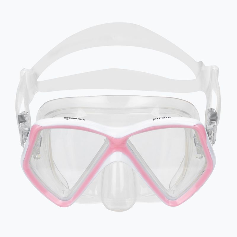 Mares Piraten Kindertauchmaske klar rosa 411321 2