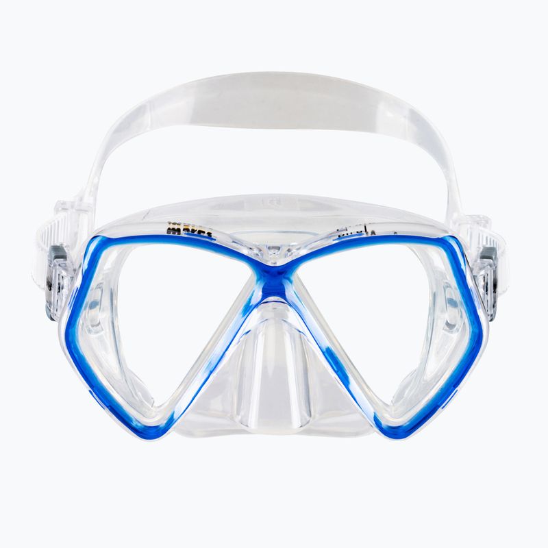 Mares Piraten Kindertauchmaske klar blau 411321