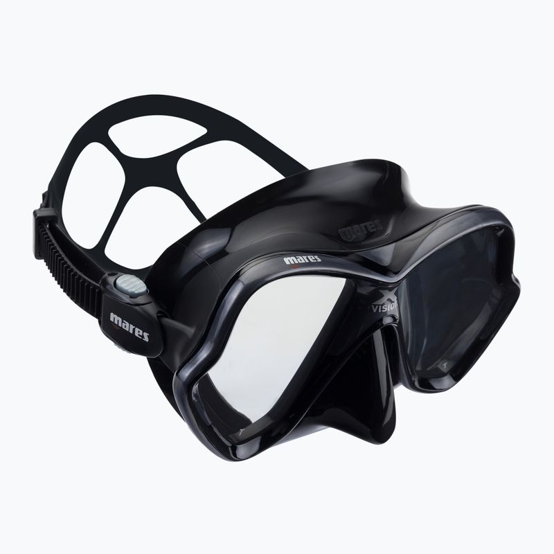 Mares X-Vision Tauchmaske schwarz 411053