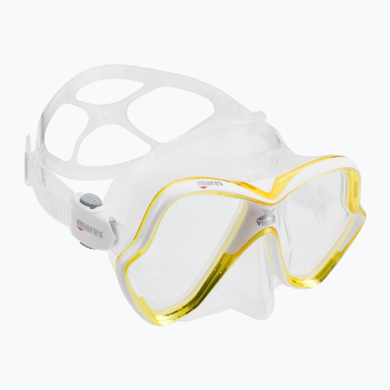 Mares X-Vision Tauchmaske klar gelb 411053