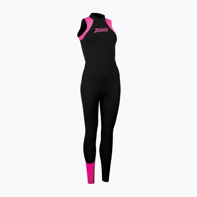 Damen Schwimmschaum Zoggs OW Explorer LJ 3.2.2 mm schwarz/rosa