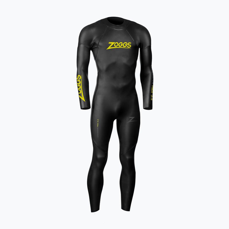Zoggs Openwater Free 3.2 mm schwarz/gelb Herren Schwimmschaum