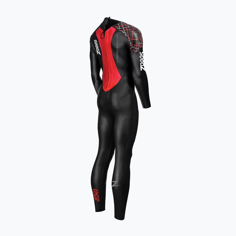 Women's Swim Foam Zoggs Ow Myboost Shell Fs 3.2 mm schwarz/rot 2