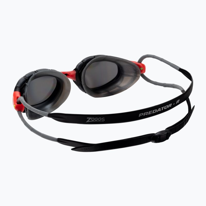 Zoggs Predator Titanium Silber Schwimmbrille 461065 4