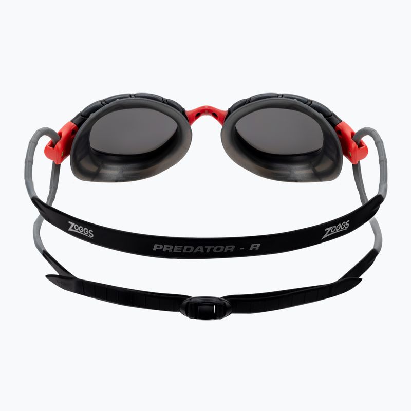 Zoggs Predator Titanium Silber Schwimmbrille 461065 5