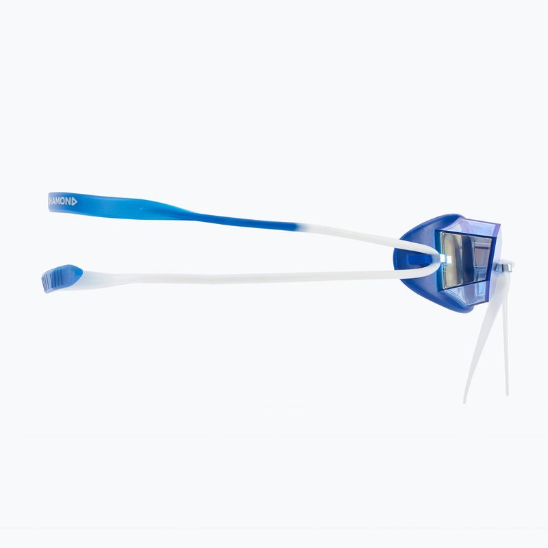 Zoggs Diamond Titanium blau/weiß/spiegelvergoldet Schwimmbrille 3