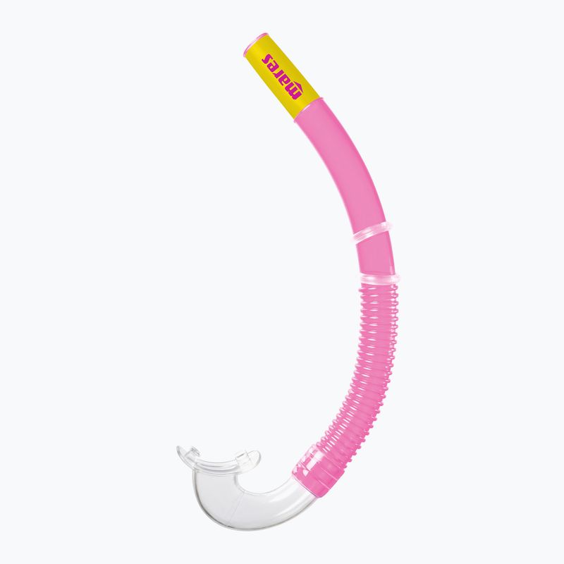Mares Combo Jelly rosa/gelb/klar Kinderschnorchelset 3