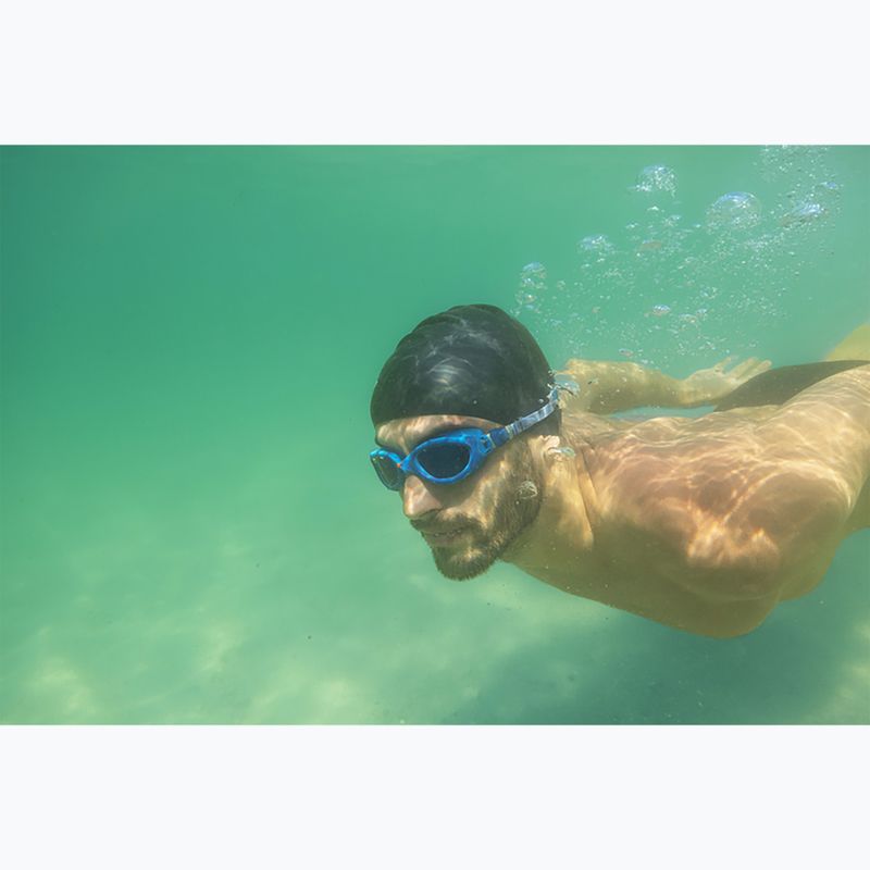 Schwimmbrille Zoggs Predator Flex Titanium blue/ blue/ mirror blue 3