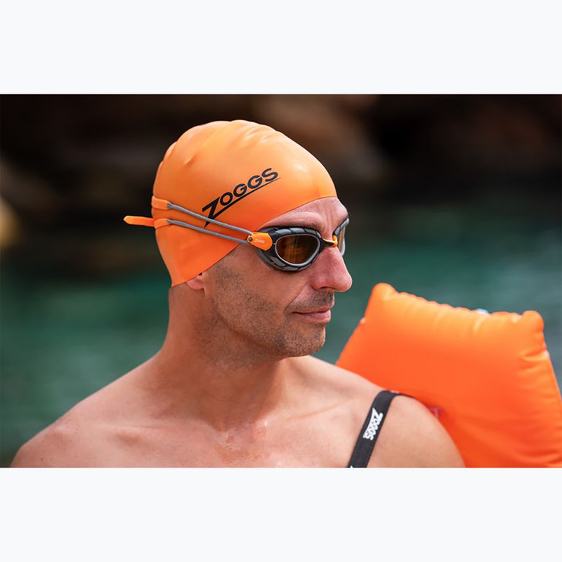 Schwimmbrille Zoggs Predator Polarized Ultra grey/ orange/ polarized copper 3