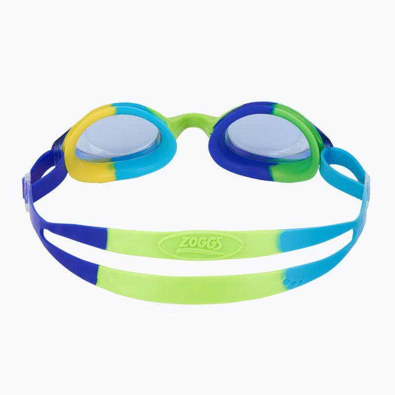 Zoggs Bondi blau/lime/tint blue Kinder Schwimmbrille 4