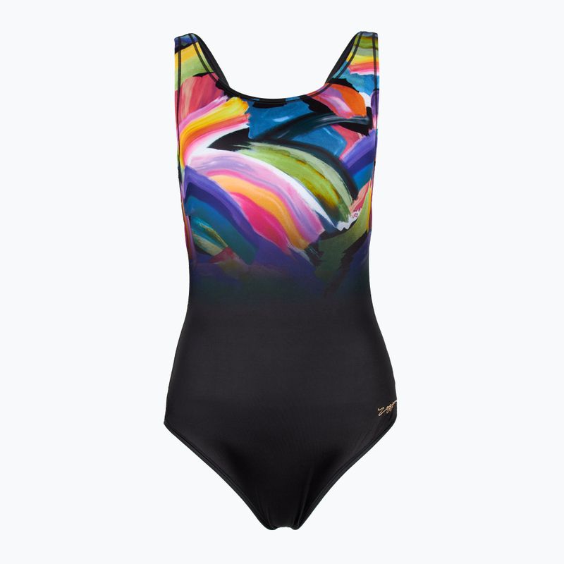Einteiliger Damen-Badeanzug Zoggs Euphoria Scoopback