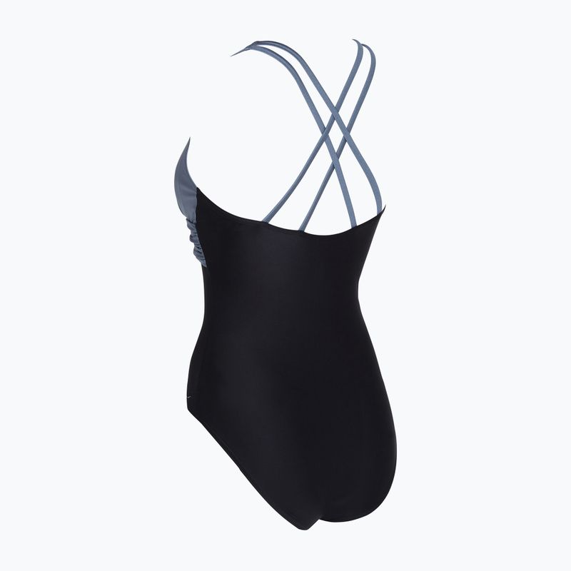Einteiliger Damen-Badeanzug Zoggs Seamarine Panel Crossback 2
