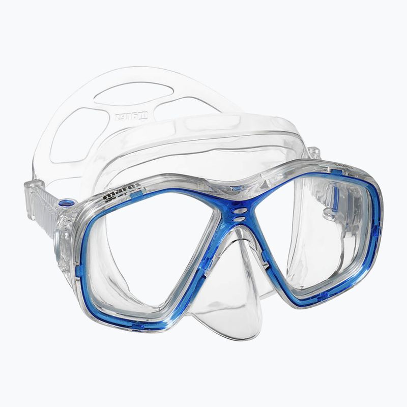 Schnorchelset Mares Tapu blue reflex/clear 2