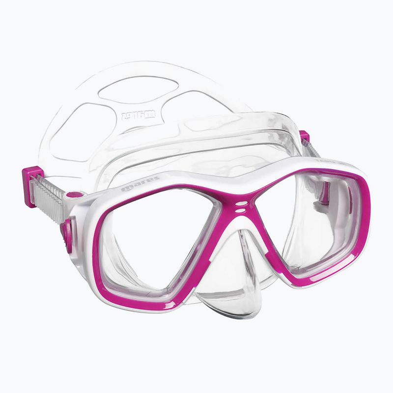 Schnorchelset für Kinder Mares Tapu Jr pink/white/clear 2