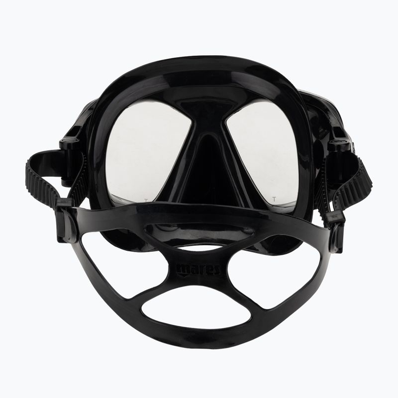 Schnorchelmaske Mares Tapu black/black 4