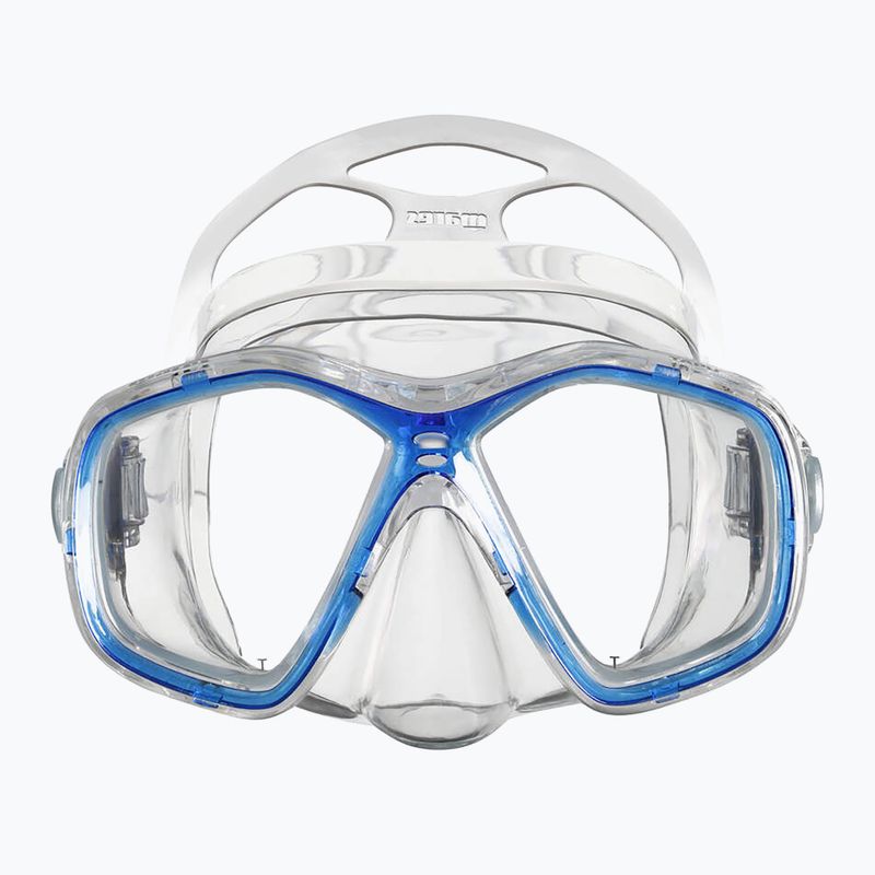 Schnorchelmaske Mares Tapu blue reflex/clear 2