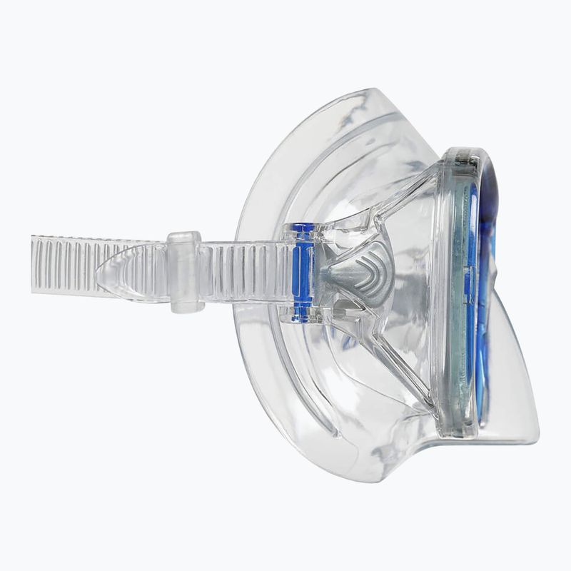 Schnorchelmaske Mares Tapu blue reflex/clear 3