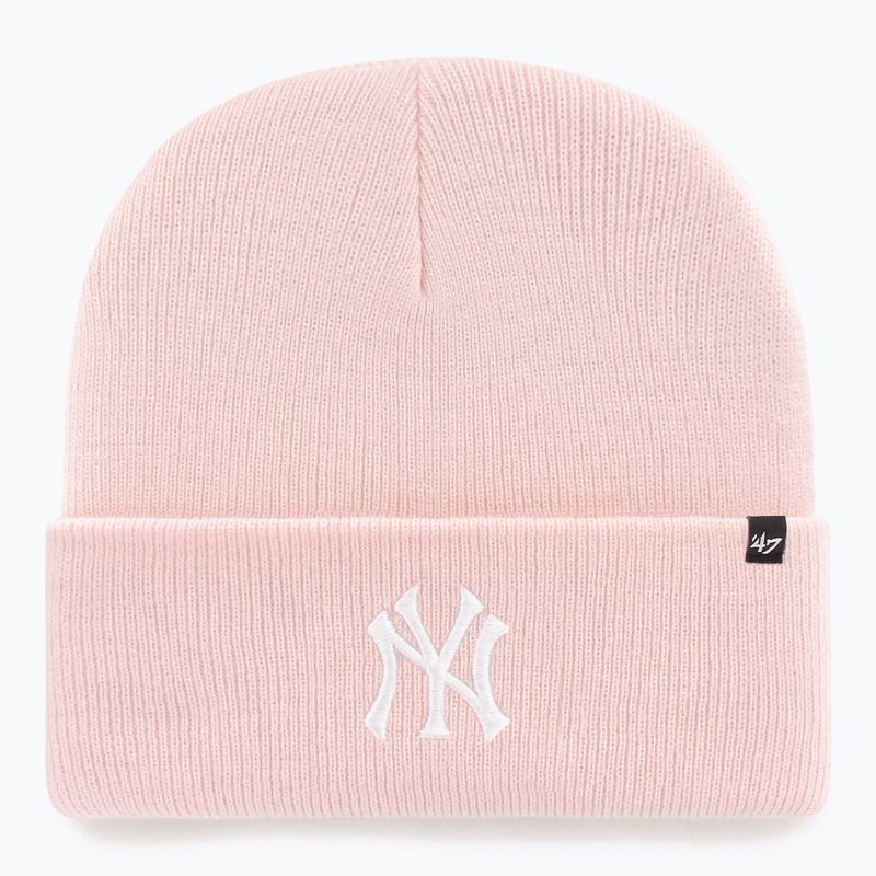 Wintermütze 47 Brand MLB New York Yankees Haymaker pink