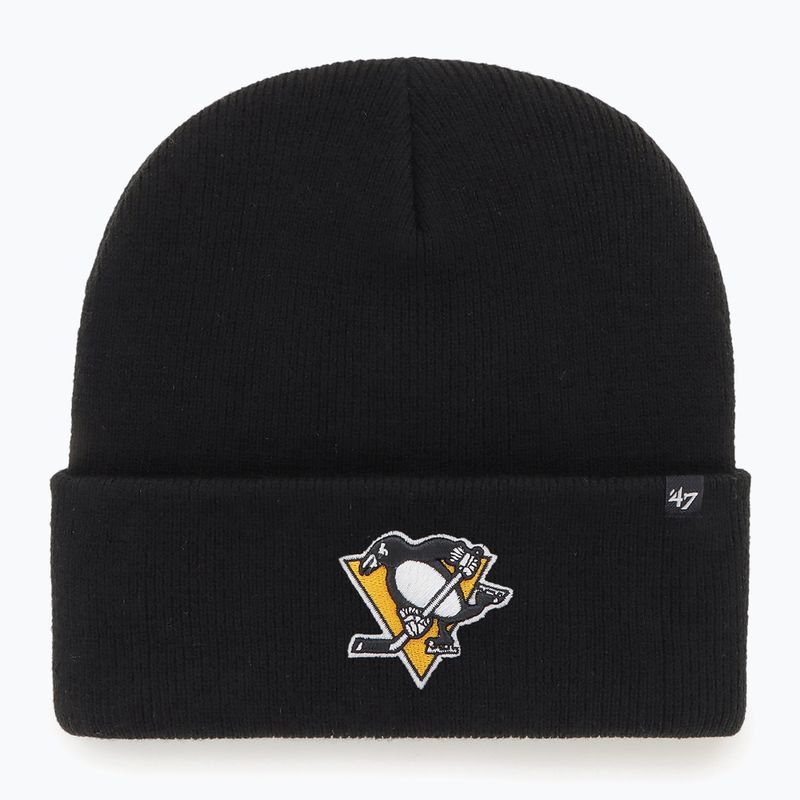 Wintermütze 47 Brand NHL Pittsburgh Penguins Haymaker black