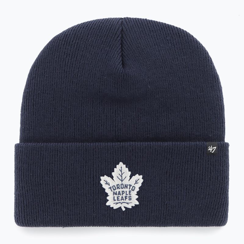 Wintermütze 47 Brand NHL Toronto Maple Leafs Haymaker light navy