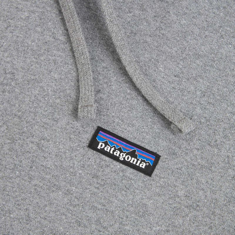 Damen-Trekkingsweatshirt Patagonia P-6 Label Uprisal Hoody gravel heather 3