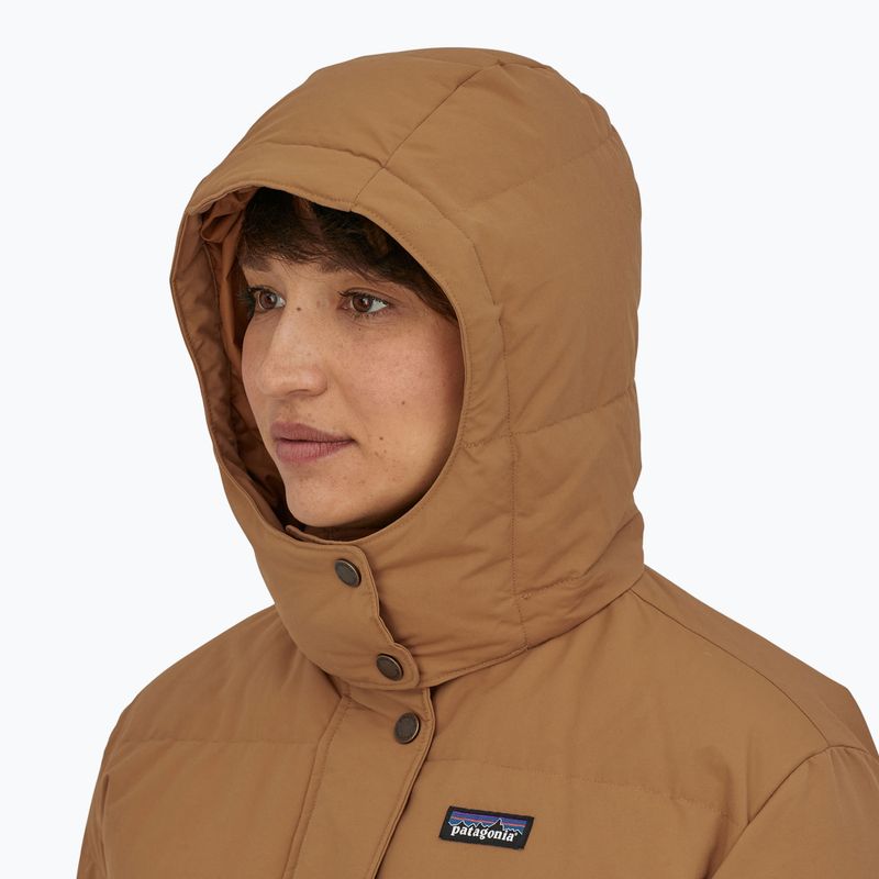 Women's Patagonia Downdrift Parka Daunenmantel Nest braun 3