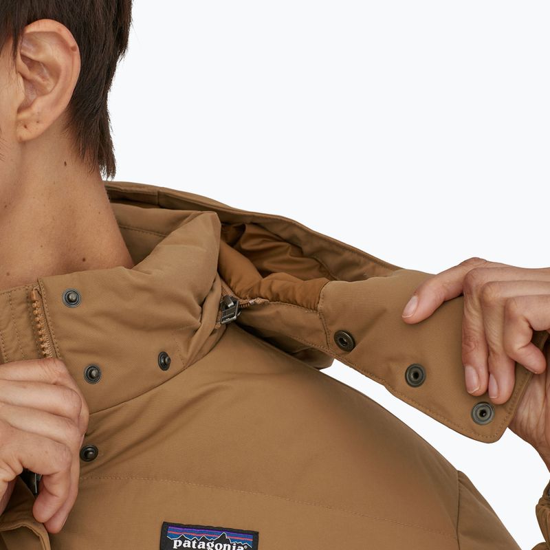 Women's Patagonia Downdrift Parka Daunenmantel Nest braun 4
