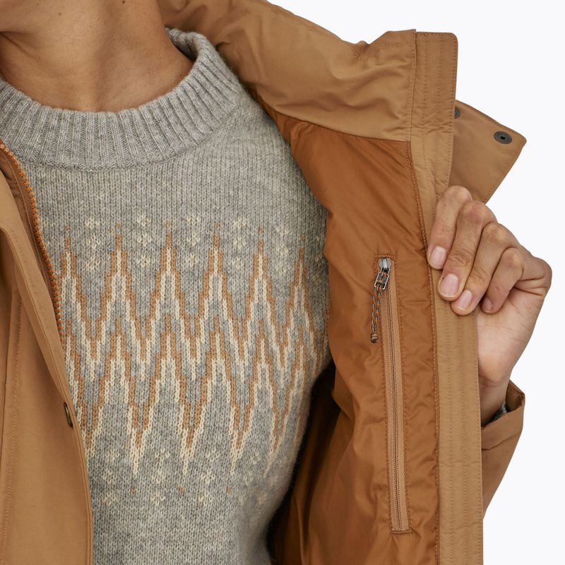 Women's Patagonia Downdrift Parka Daunenmantel Nest braun 5