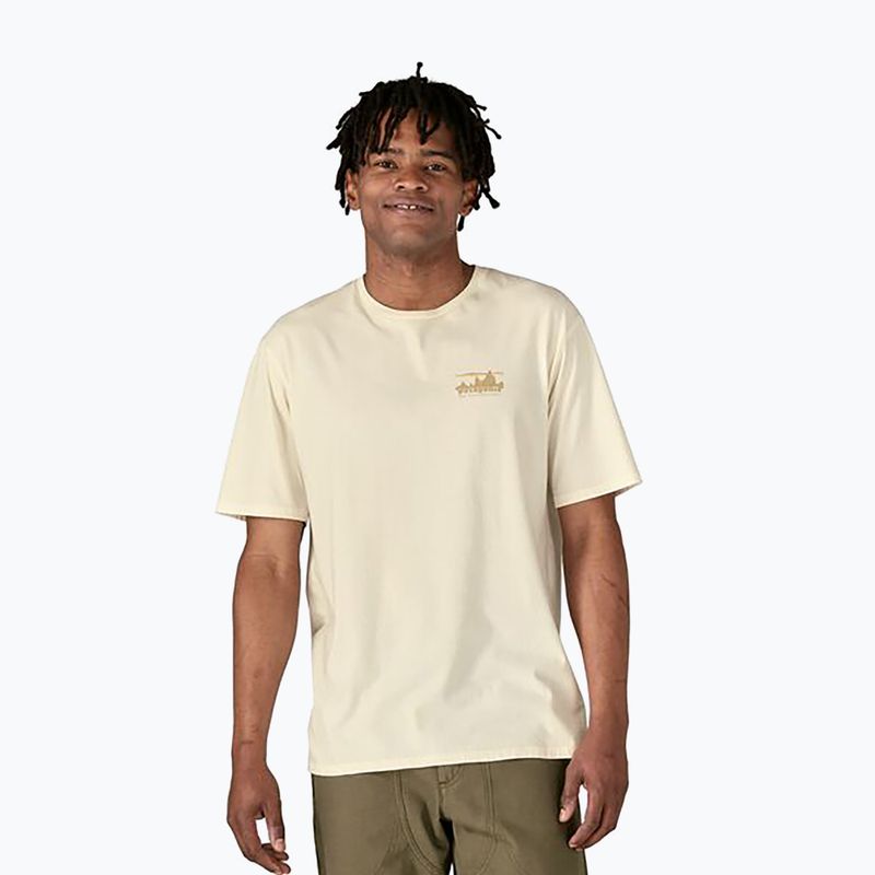 Patagonia Herren-T-Shirt '73 Skyline Bio Birke weiß
