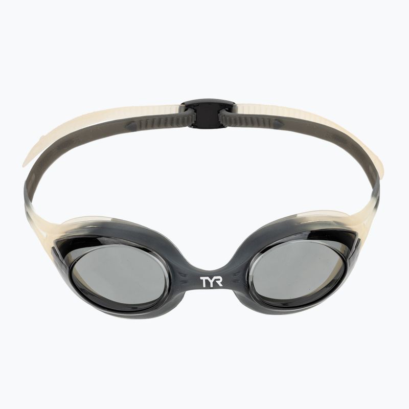 Schwimmbrille TYR Hydra Flare smoke/smoke/clear 2