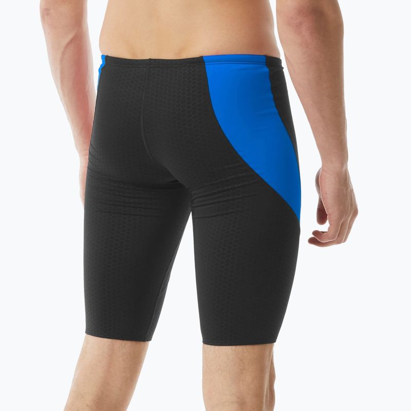 Herren-Schwimmjammer TYR Durafast Elite Oceanid Jammer black/blue 2
