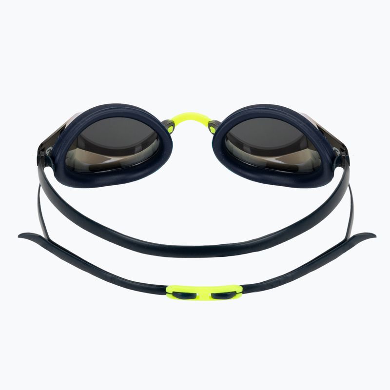 Schwimmbrille TYR Blackops 140 Ev Racing Mirrored gold/navy/yellow 4