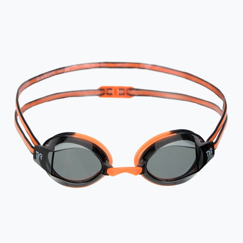 Schwimmbrille Kinder TYR Blackops 140 Ev Racing smoke/orange/black 2