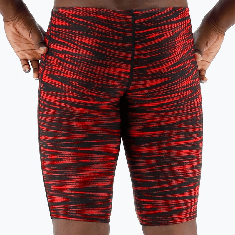 Badehose Jammer Herren TYR Fizzy Jammer rot-schwarz SFIZ_61_3 5