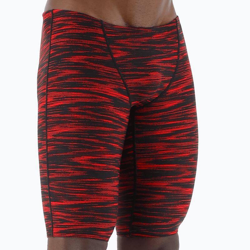 Badehose Jammer Herren TYR Fizzy Jammer rot-schwarz SFIZ_61_3 6