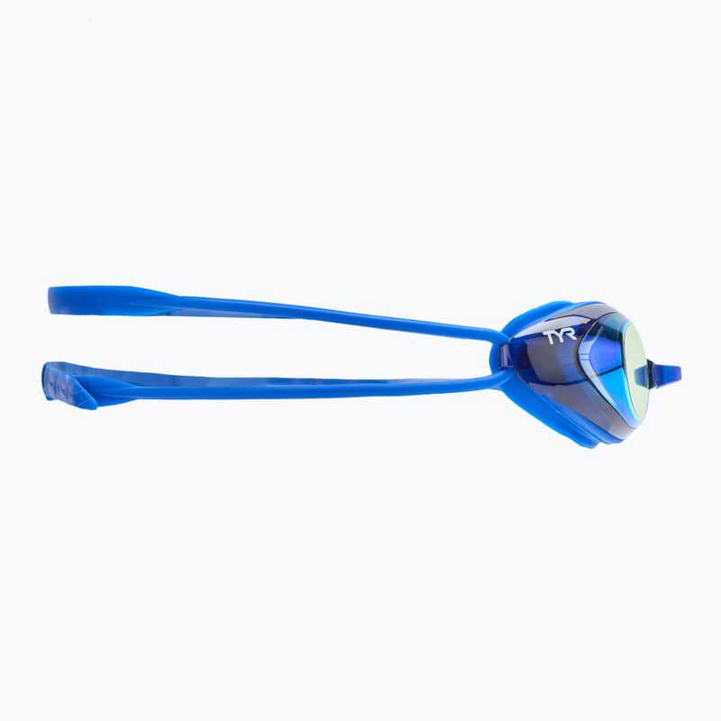 TYR Blackhawk Racing Verspiegelte Schwimmbrille gold/ royal