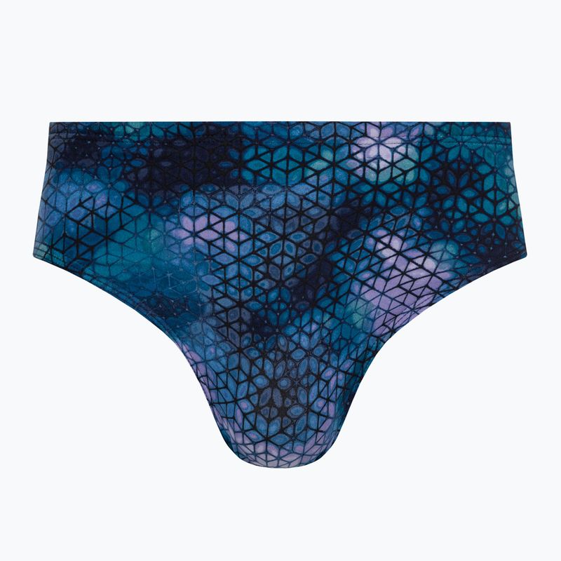 TYR Starhex Racer Herren Badeslip blau ice 3